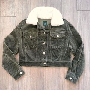 Wild Fable Green Corduroy Jacket